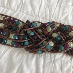 Multi color Beaded belt from Anthropologie